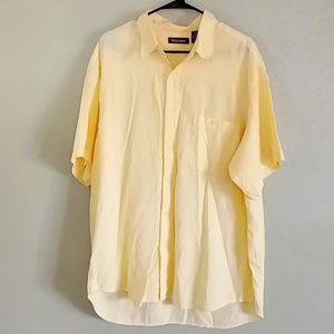 Methode button down shirt Yellow size XXL
